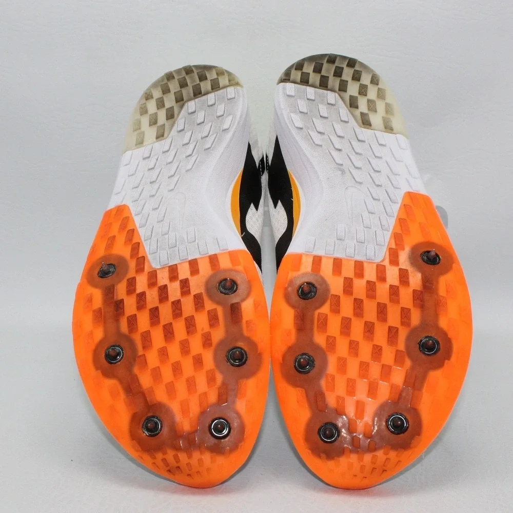 Nike Rival XC‎ Cross Country Racing Spikes White Orange DX7999-100 Mens 9.5